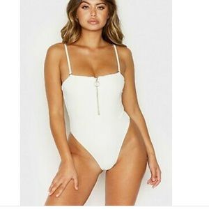 Frankie’s Bikinis
Flash High Leg One Piece